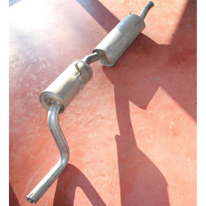 Nouveau silencieux d'échappement 7559604 pour Fiat Uno 1989-1995, en acier, pour moteur diesel, type moteur Rover, livraison par voie aérienne - Product Image 1