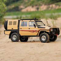 RGT EX86160 Land Commander 1/10 Scale RC Crawler RTR 4WD Métal 10 Canaux LC79 Pickup Winch 2 Vitesses Télécommandé Blocage de Différentiel DIG