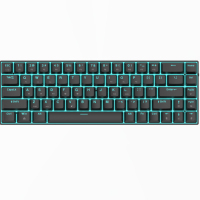 Suministro de fábrica 2000mAh Mini 68 Teclas ISO Español Teclados mecánicos para juegos para Windows Excelente producto