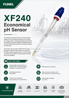 pH-mètre industriel de haute précision XF240 numérique, capteur de pH 0,0-14,0, précision de 0,05 pH, marque Funel, garantie 1 an, OEM