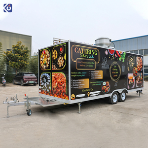 Camión de Comida Móvil, Remolque de Comida para Pizza y Café, Cocina Móvil Totalmente Equipada, Remolque de Comida para Catering Aprobado por el DOT - Product Image 4