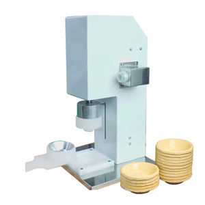 Machine à presser pour tartelette de bureau compacte Machine à presser la peau de tarte aux œufs ananas Machine à presser pour bol à <span class=keywords><strong>pizza</strong></span> Moules à gaufres en option - Product Image 5