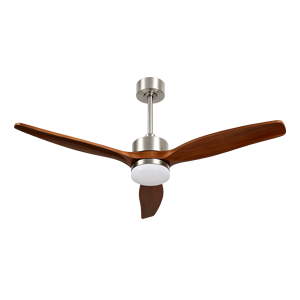 Modern Silent DC Motor Wooden 3 Blade <b>Ceiling</b> <b>Fan</b> with Dimmable LED Light <b>for</b> Living Room Home Decoration - Product Image 3