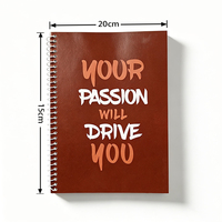 Cuaderno Espiral Personalizado con Papel Rayado, 200x150mm, Tapa Blanda, Encuadernado con Espiral, Papelería Escolar y de Oficina, Venta al Por Mayor, OEM