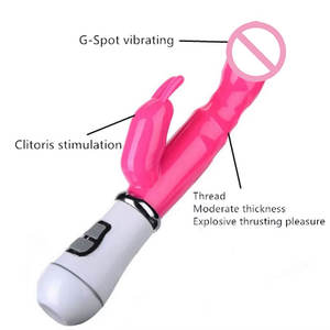 Juguetes Sexuales para Adultos, Dildo, Juguete Sexual <span class=keywords><strong>de</strong></span> Doble Varilla, Vibrador para Estimulación del Clítoris y Masaje Corporal, Utensilios para Adultos, Vibrador para Mujeres - Product Image 2
