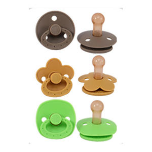 3 Pcs/Set Nouvelles Sucettes Bavoirs en silicone de qualité alimentaire pour bébé, sucette factice d'extérieur - Product Image 3