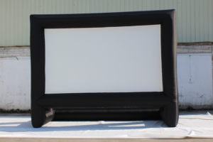 Pantalla de proyector inflable al aire libre pantalla inflable <span class=keywords><strong>blanca</strong></span> <span class=keywords><strong>cine</strong></span> de película para fiesta de deshierbe de patio trasero - Product Image 4