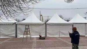 Nhà Máy đáng tin cậy cung cấp trực tiếp ngoài trời không thấm nước dễ dàng thiết lập Tán 10x10 <span class=keywords><strong>16x16</strong></span> 20x20feet tán <span class=keywords><strong>gazebo</strong></span> Spire Lều để bán - Product Image 5