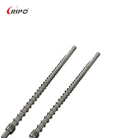 Vis et Cylindres d'Extrusion Monovis Haute Précision Ripo pour Applications de Tuyaux en HDPE/ABS/EVA/PPR et Polystyrène, Alliage 38CrMoALA