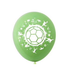 Décorations de fête d'<span class=keywords><strong>anniversaire</strong></span> sur le thème du football, ballons, bannières, décorations pour cupcakes, cadeau pour les fans de football, fournitures de fête - Product Image 6