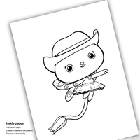 Coffret d'art pour enfants sur le thème de la ferme : bloc de coloriage et crayons, 24 couleurs, crayons à motifs de traces d'animaux avec livre de coloriage sur la ferme