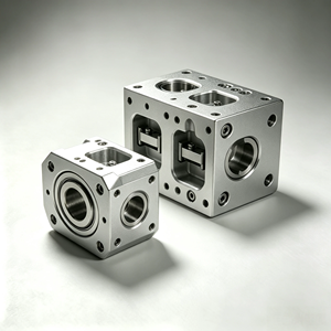 บริการ CNC แบบกำหนดเองสำหรับการผลิตบล็อกวาล์วอากาศยานจากเหล็กกล้าไร้สนิม/อะลูมิเนียม ด้วยเครื่องจักรกล  หลายขนาด ความแม่นยำสูงสำหรับงานไฮดรอลิกทางการบิน - Product Image 1