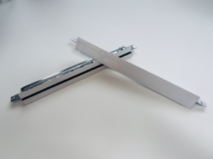 Design moderne Acier galvanisé Acier galvanisé T-<span class=keywords><strong>Fut</strong></span> Composants de grille de plafond suspendu en métal avec ceinture de cuisson Quille à peinture - Product Image 5