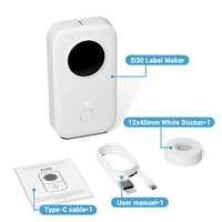 Offre Spéciale D30 Phomemo Mini imprimante d'étiquettes thermique portable petite machine d'impression portable