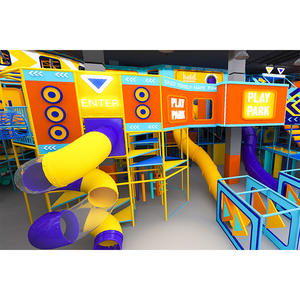 Aire de jeux intérieure pour enfants QiaoQiao 3000SQM avec grands toboggans lumineux et labyrinthes <span class=keywords><strong>Espace</strong></span> de divertissement adapté aux enfants - Product Image 2