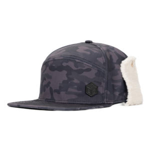 Gorra TCAP Personalizada de 6 Paneles con Protección para los Oídos, Camuflaje, para Invierno, Cálida, con Cierre a Presión - Product Image 2