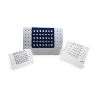 Calendrier perpétuel de bureau pliable en métal de grande taille pour la décoration d'affaires et de bureau