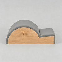 AUGER Professionnel Arc de Pilates en Bois Correcteur de Colonne Vertébrale Équipement de Fitness pour Studio Entraînement du Core Maître de l'Équilibre