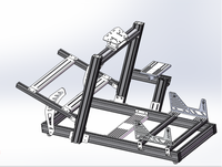Cockpit de simulation de course personnalisé 4080 compatible avec Logitech G29 G920 Thrustmaster Fanatec Direct Drive Racing Simulator Stand
