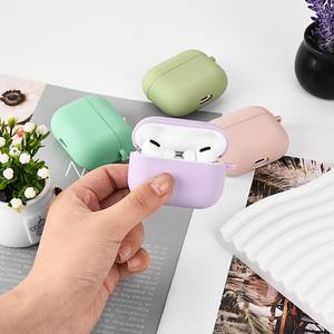 Étui pour écouteurs en PC dur en silicone pour <span class=keywords><strong>Airpods</strong></span> <span class=keywords><strong>Pro</strong></span> <span class=keywords><strong>3</strong></span> avec housse intérieure en flanelle de coton pour <span class=keywords><strong>Airpods</strong></span> 4 <span class=keywords><strong>Pro</strong></span> <span class=keywords><strong>2</strong></span> AP040 - Product Image 6