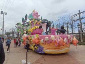 Parc des dinosaures grandeur nature Shanghai Polar World Park Floa2 <span class=keywords><strong>2022</strong></span>, artisanal, populaire, en vente chaude, personnalisé, spectacle de lanternes, parc d'attractions - Product Image 3