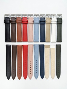 สายนาฬิกาหนังลูกวัวเนื้อนุ่มหรูหรา หลากสี ขนาดครบ พร้อมซับในนูบัคเนื้อนุ่ม คุณภาพสูง สวมใส่สบาย - Product Image 2