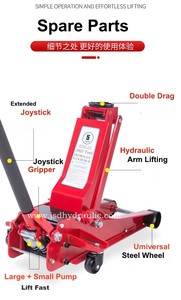 Hydraulic <strong>jack</strong> For <strong>small</strong> <strong>cars</strong> &amp; SUV, Supplied By The Manufacturer, Automotive Maintenance Hydraulic Tool, 3T Low Position - Product Image 4