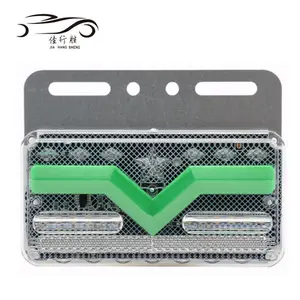 12V/24V LED משאית נגרר מחווני סימון צד בלם אות רכב אור אזהרה אחורי פנס אזהרה חדש אוטומטי פנס אזהרה