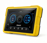 Caméra de tableau de bord double objectif Aoocci BM7 7 pouces IPS avec vision nocturne, sans fil, compatible Apple/Android Auto, système de navigation pour moto, étanche IP67