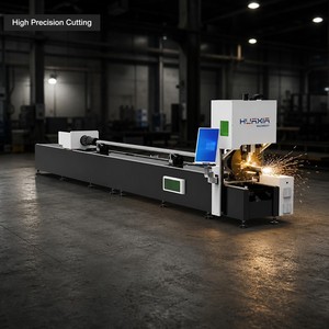Machine de découpe laser à fibre pour tubes et tuyaux 1500W-3000W, découpeuse laser à fibre HUAXIA pour tubes ronds et carrés - Product Image 3