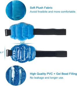 OEM/ODM Paquete de gel frío/caliente reutilizable de PVC con cuentas de gel para rodilla, Clase I, para alivio del dolor y fisioterapia, Shandong - Product Image 2