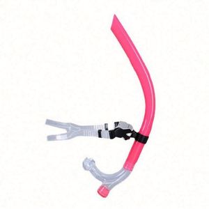 Manufacturer Supply Adult Children Breathing Tube Snorkel <b>Liquid</b> <b>Silicone</b> Detachable Anti-choking Professional Swimming Training - Product Image 4