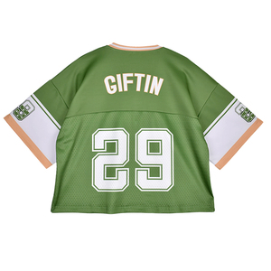 Camiseta de Fútbol Americano de Diseño Personalizado, Estilo Retro, Collage Urbano, Transpirable, de Secado Rápido, de Malla - Product Image 2
