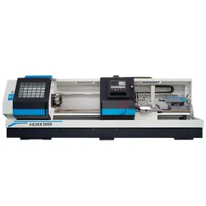 Torno CNC totalmente automático de alta precisão para serviço pesado ck 6160/CK6163 Torno CNC plano horizontal