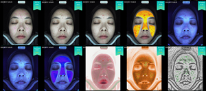 เครื่องวิเคราะห์ผิว 3 มิติ AI ระดับมืออาชีพ - รองรับ 16 ภาษา, ภาพสี 7 สี, แบบเลเซอร์ตั้งโต๊ะ สำหรับใช้ในบ้านและร้านเสริมสวย - Product Image 5