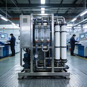 Equipo Industrial de Ultra Precisión para Agua Pura EDI, Máquina de Intercambio Iónico para Tratamiento de Agua de Alta Pureza - Product Image 1