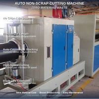 Extrudeuse de tuyaux HDPE/PE à vis simple entièrement automatique avec moteur et boîte de vitesses, machine de fabrication à haute productivité