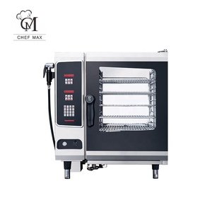 Professionale 6kw forno combinato multifunzione 10 <span class=keywords><strong>griglia</strong></span> cucina <span class=keywords><strong>a</strong></span> Gas elettrica forno combinato commerciale - Product Image 2