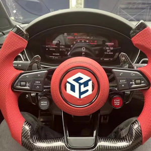 <span class=keywords><strong>Volante</strong></span> de Fibra de Carbono Forjado para Audi RS4 A4 B8.5 TT 8J A4 B6 4F S8 D4 S4 B8.B9 RS3 8V A6 C6 4F TT <span class=keywords><strong>MK1</strong></span> - Product Image 1