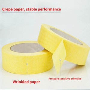 Crepe dễ dàng xé có thể tháo rời crafting Heavy Duty giấy vàng sơn masking <span class=keywords><strong>tape</strong></span> 25 mét x 50m - Product Image 5