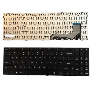 New US Laptop <b>Keyboard</b> For Lenovo Ideapad 100-14IBY <b>Keyboard</b> Black Laptop <b>Keyboard</b> - Product Image 1