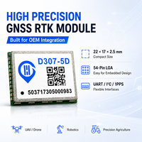 Module GNSS RTK haute précision double bande, positionnement au centimètre près, correction RTCM3.3, sortie NMEA pour UAV, robot, agriculture