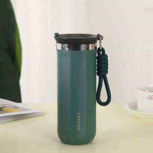 Bouteille d'eau isotherme en acier inoxydable avec gobelet portable pour étudiants - Product Image 3