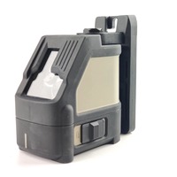 Niveau laser croisé haute précision 2 lignes, batterie lithium-ion, pour pose de carrelage, décoration intérieure, lumière verte, nivellement