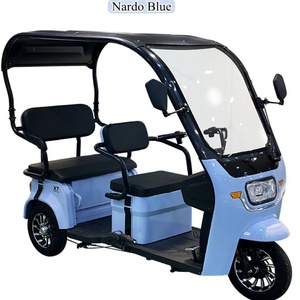 Nouveau vélo électrique à trois roues, tricycle électrique à quatre places - Product Image 4