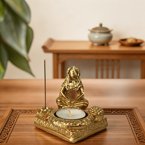 Figura Decorativa de Resina de Diosa Dorada Retro con Bola, Figuras de Altar de Brujería <span class=keywords><strong>Antigua</strong></span>, Adornos Decorativos para Escritorio - Product Image 5