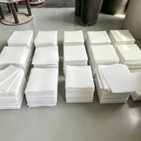 Feuille de PTFE pur moulé à 100 %, feuille de PTFE vierge de haute qualité, plaque de PTFE blanche, découpe sur mesure