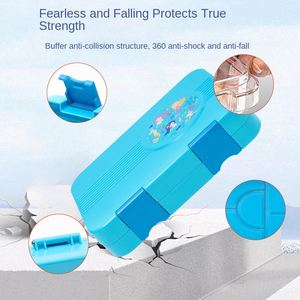Primary Secondary School Students Lunch Box Portable Sealed Food Grade Bento Box <b>Microwave</b> Heating Cartoon Design Tableware - Product Image 3