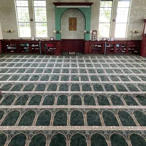 100% Nylon Axm inster Teppich faser Starker Verkehr Klassisches Masjid-Gebet für Moschee teppich