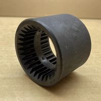 Manchon de couplage flexible en nylon, amortisseur de chocs, anneau d'engrenage en plastique pour machines à entraînement moteur